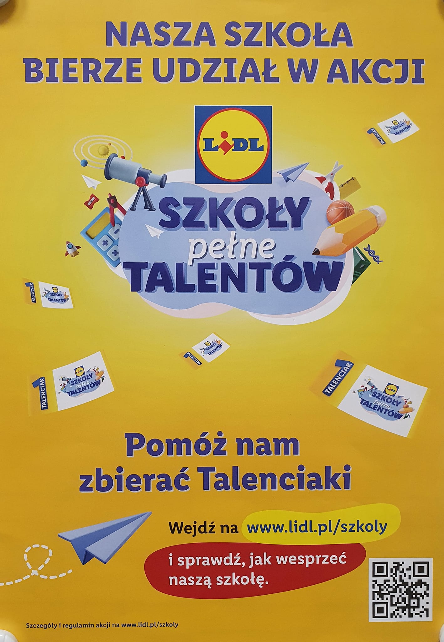 szkola talenty plakat